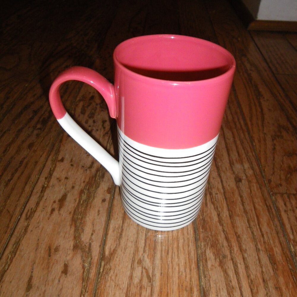 Large Tall Coffee Mug - Clay Art